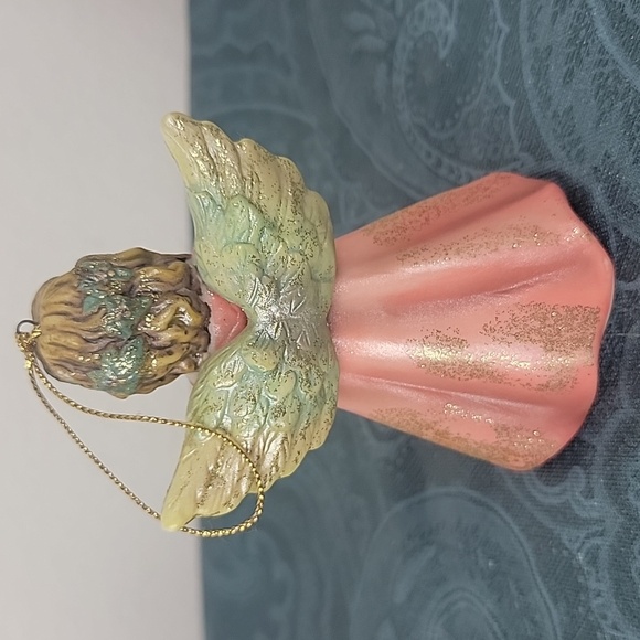 Christmas Bell Angel Ornaments Lot Of 3 - Picture 6 of 10